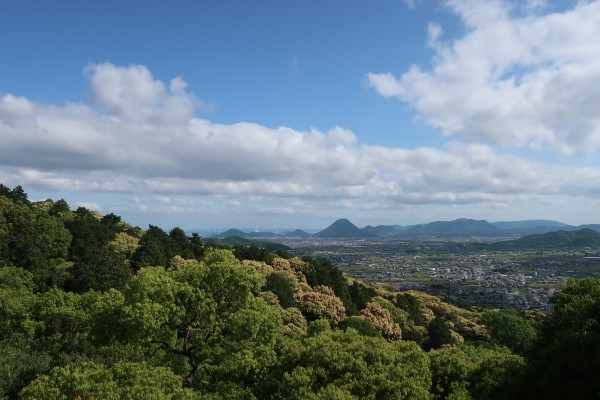 金刀比羅宮からの讃岐平野