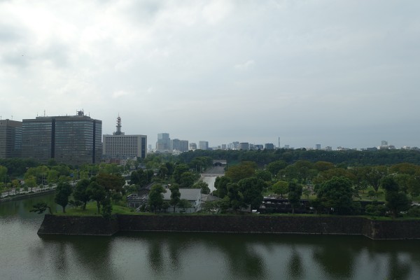 出光美術館からの眺望