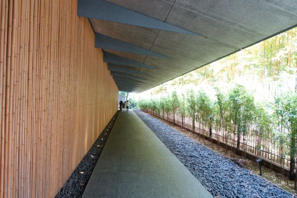 根津美術館　回廊